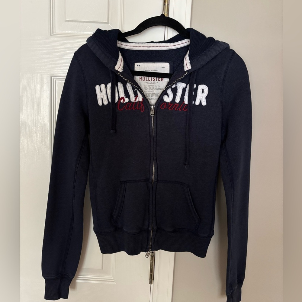 Y2K Authentic Hollister Zip-Up